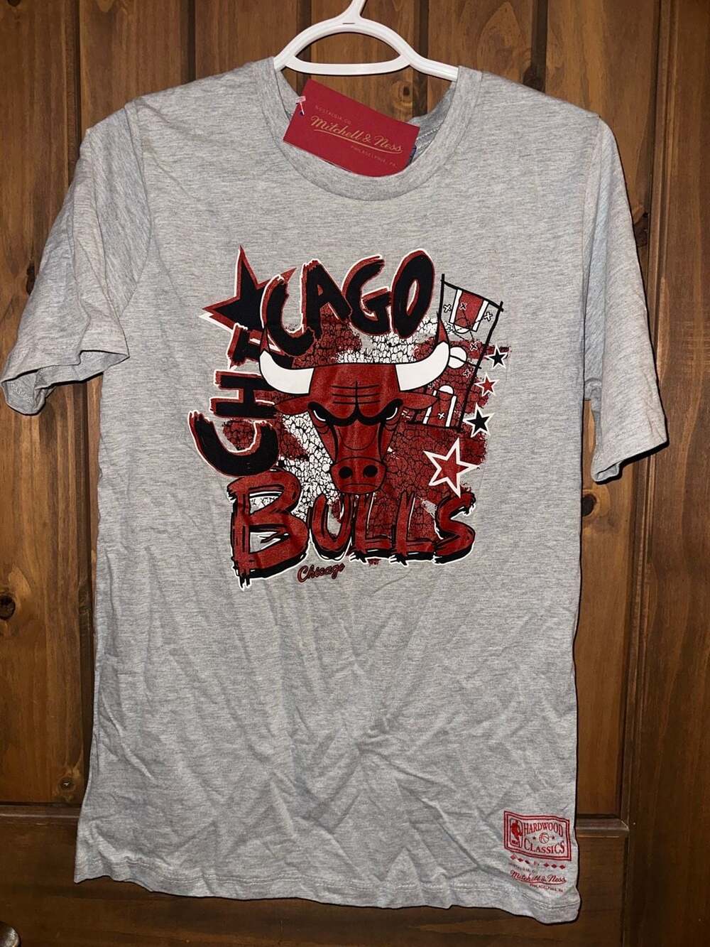 Mitchell & Ness Chicago Bulls Hardwood Classics Graphic T-Shirt